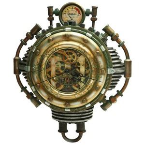 Pacific Steampunk Wall Clock #8510